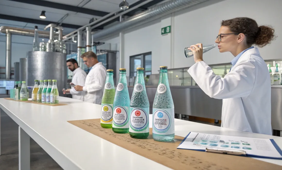 evaluating sparkling waters